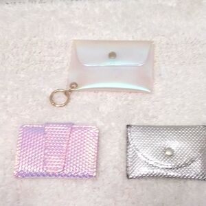 Assorted Pouch and Card Holder Lot of 3